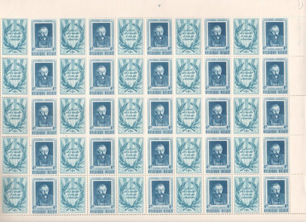 2 postzegelvellen  898-899 /  postfris kwaliteit:, Postzegels en Munten, Postzegels | Europa | België, Orginele gom, Ophalen of Verzenden