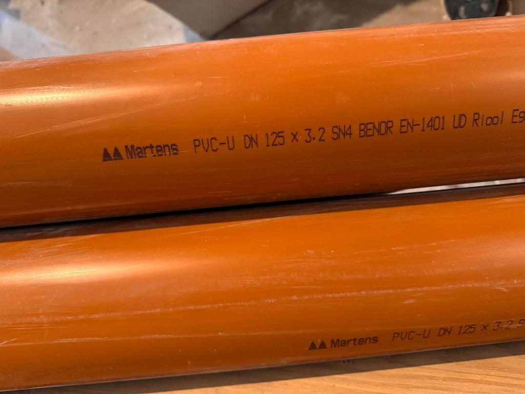 Pvc buis 125mm en 160mm nieuw, Doe-het-zelf en Bouw, Ophalen, Nieuw, PVC, Afvoer