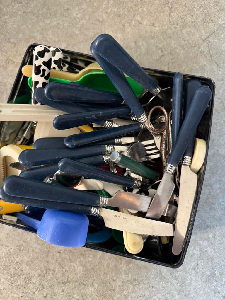 60 stuks bestek, Antiek en Kunst, Ophalen of Verzenden