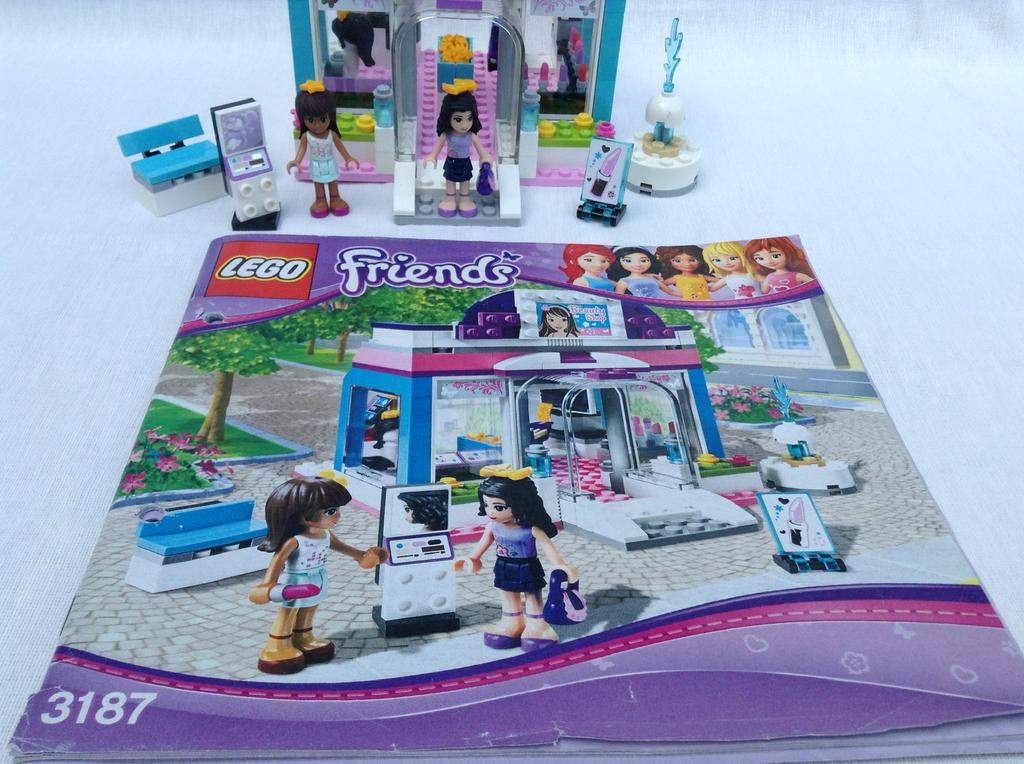 Lego friends schoonheidssalon, Ophalen of Verzenden, Zo goed als nieuw