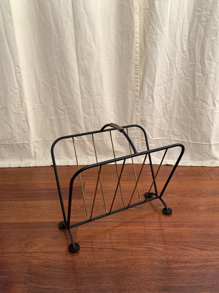 Antiek kranten-/tijdschriftenrek, Ophalen of Verzenden