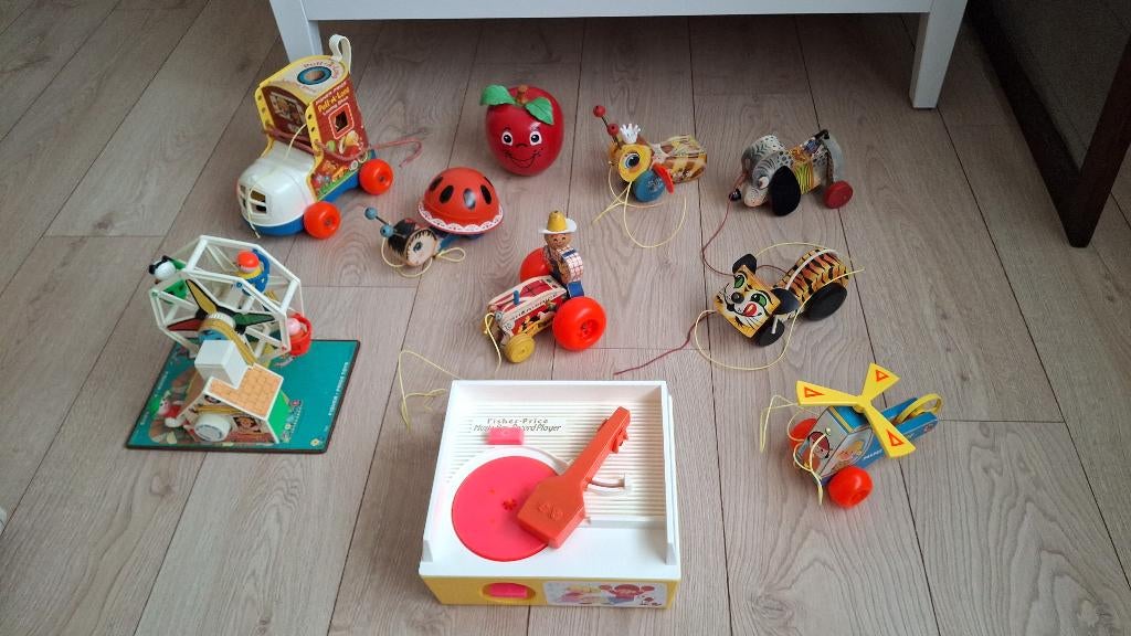 Fisher Price vintage, Enfants & Bébés, Jouets | Fisher-Price, Enlèvement ou Envoi, Utilisé, Jouet à Pousser ou Tirer