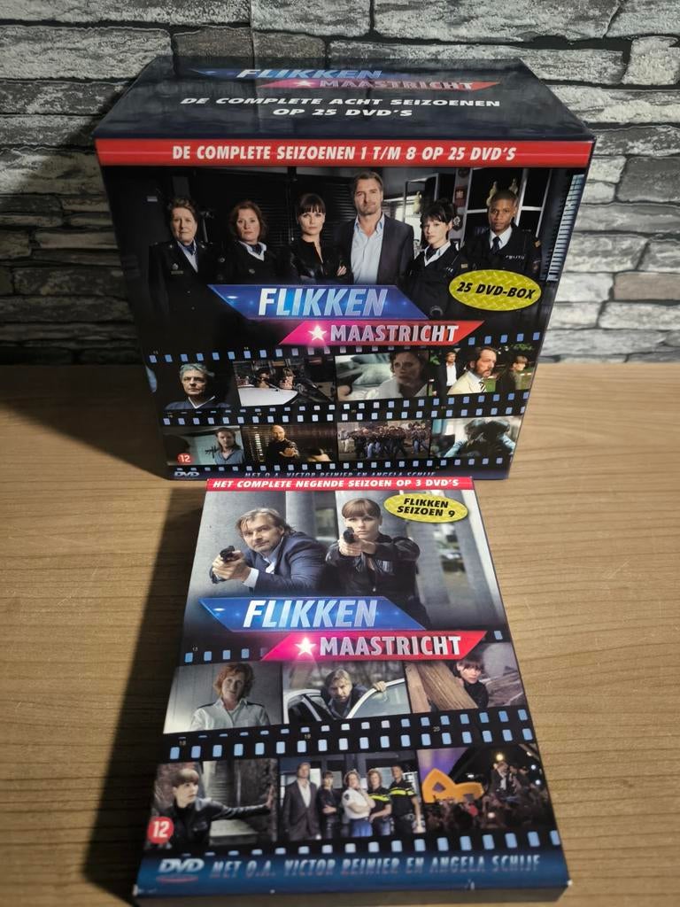 Mooie dvd collectie van flikken Maastricht, CD & DVD, DVD | TV & Séries télévisées, Enlèvement ou Envoi