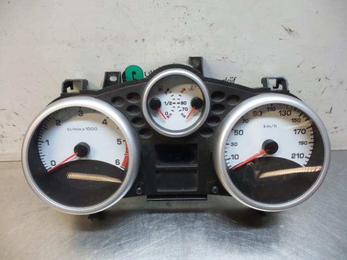 Instrument de bord d'un Peugeot 207 (207 06-), -, 3 mois de garantie, Utilisé, -