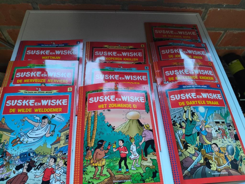 stripverhalen Suske en Wiske, Boeken, Ophalen