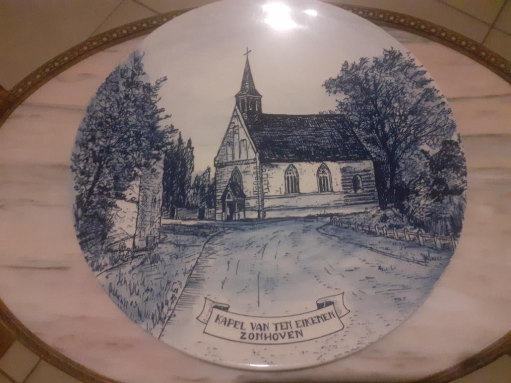 Kapel van ten Eikenen Zonhoven/Delfts blauw, Enlèvement