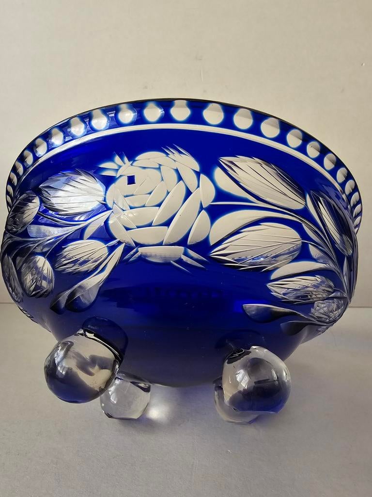 Coupe en cristal de Bohême, Antiquités & Art, Enlèvement ou Envoi