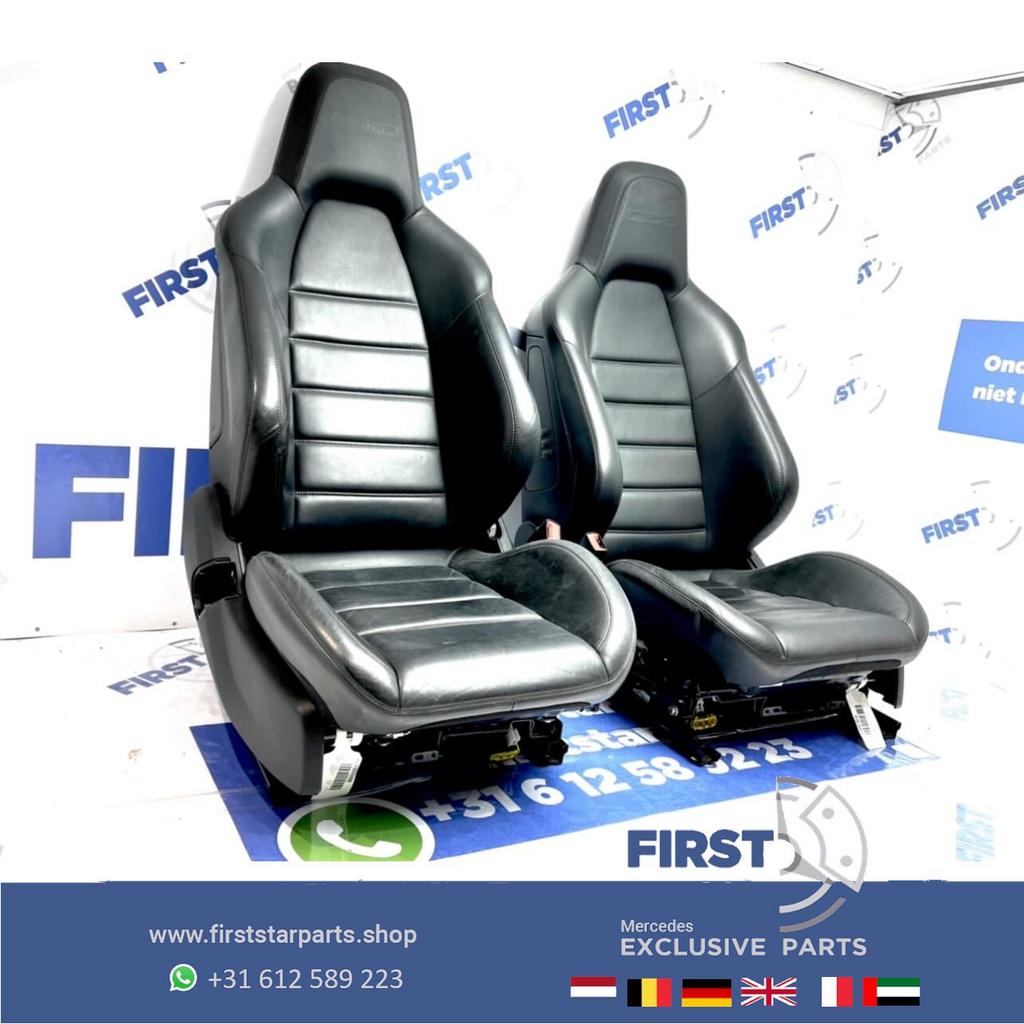 W204 C63 AMG stoelen Mercedes C Klasse bekleding leer interi, Auto-onderdelen, Gebruikt, -, Ophalen of Verzenden, -