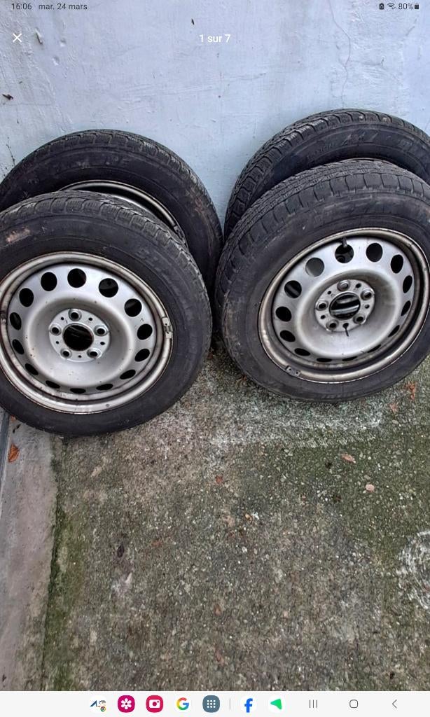 4 jantes hiver 16 pouces Mini Countryman (5x120), Autos : Pièces & Accessoires, Enlèvement, Utilisé, Mini