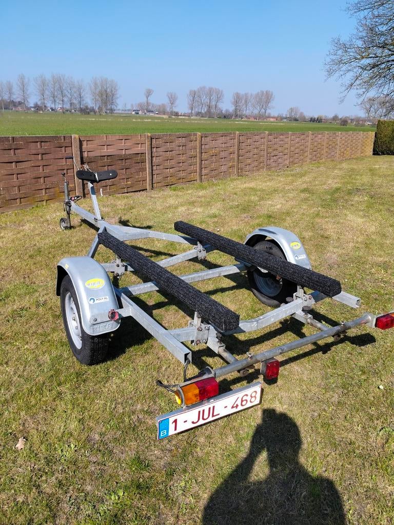Riba trailer Rubberboot/Rib, Ophalen