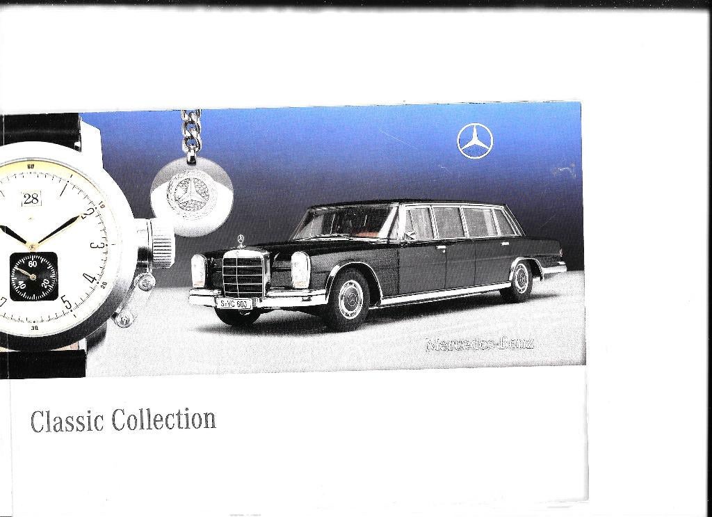 MERCEDES merchandise-folders, Ophalen of Verzenden, Zo goed als nieuw, Mercedes