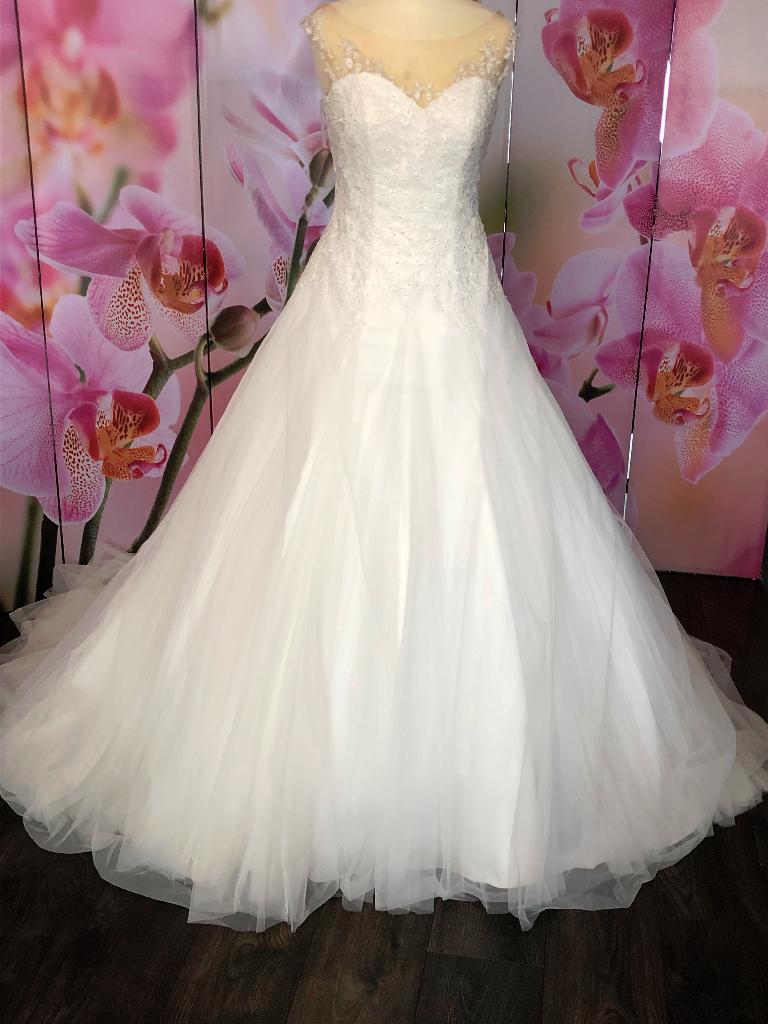 Nieuw maat 36/38- 38 FLEUR weg=weg, Kleding | Dames, Trouwkleding en Trouwaccessoires, Trouwjurk, Overige kleuren, Verzenden, Nieuw