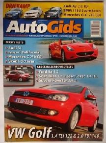 AutoGids 758 Ferrari California/Audi S4/VW Golf/Ford Ka, Boeken, Auto's | Folders en Tijdschriften, Verzenden, Zo goed als nieuw