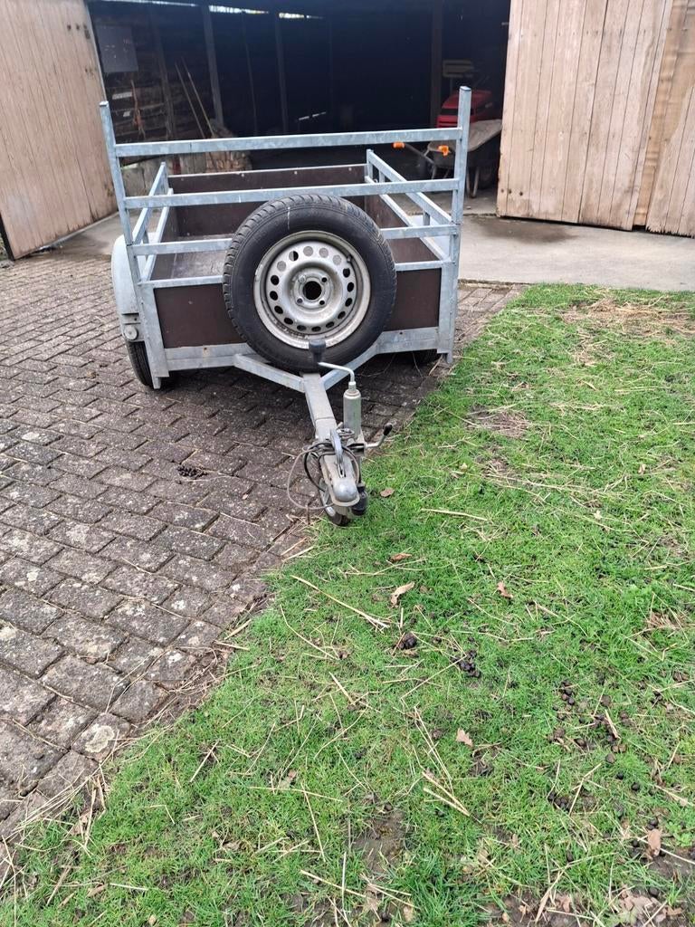 Enkel.as aanhangwagen, Auto diversen, Aanhangers en Bagagewagens, Ophalen