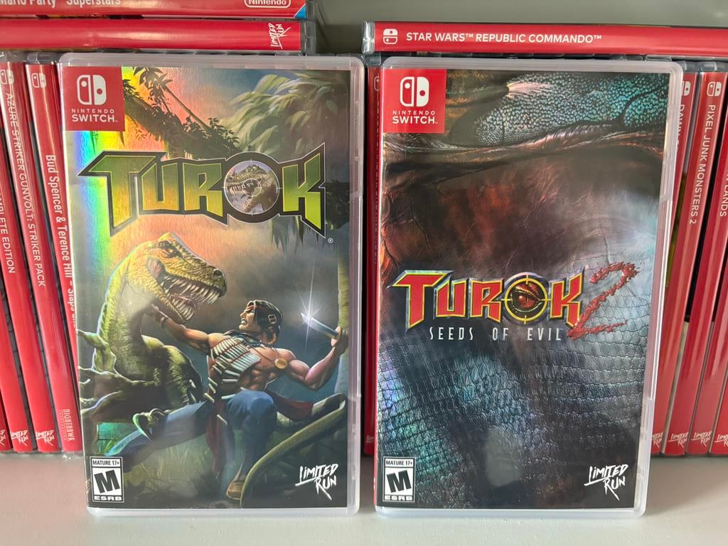 Turok 1 + 2 (Nintendo Switch), Ophalen of Verzenden, Zo goed als nieuw