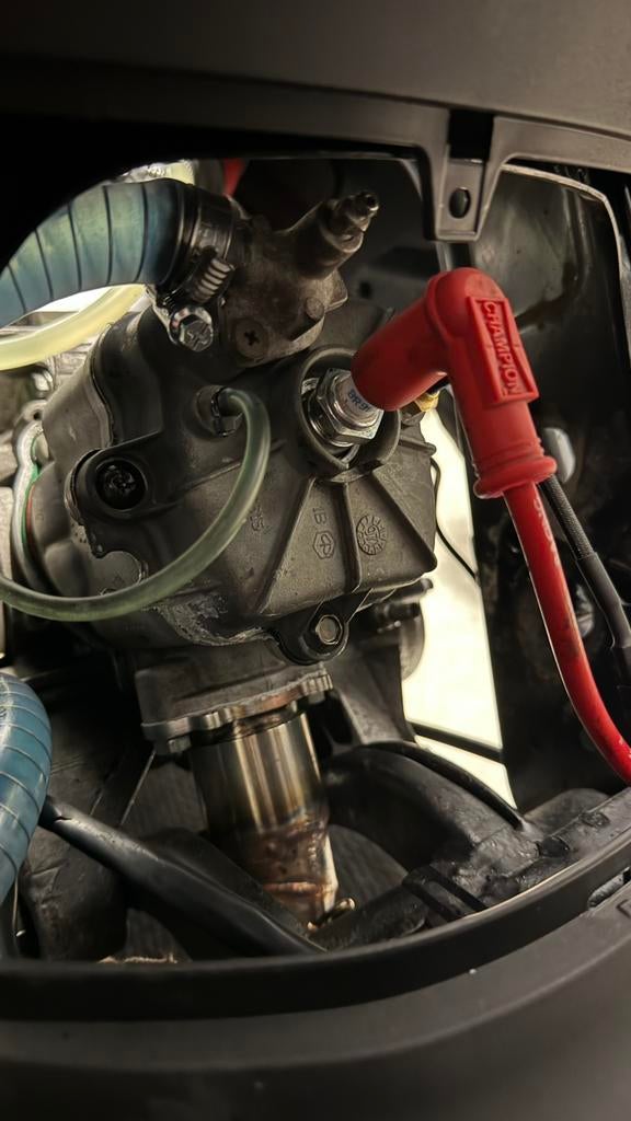 Hexagon 183cc blok, Fietsen en Brommers, Brommeronderdelen | Scooters, Ophalen, Zo goed als nieuw, Blok, Piaggio