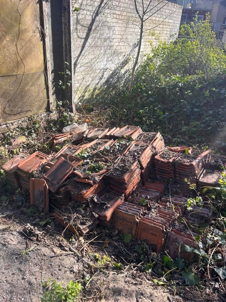 Dakpannen, Doe-het-zelf en Bouw, Ophalen, Gebruikt