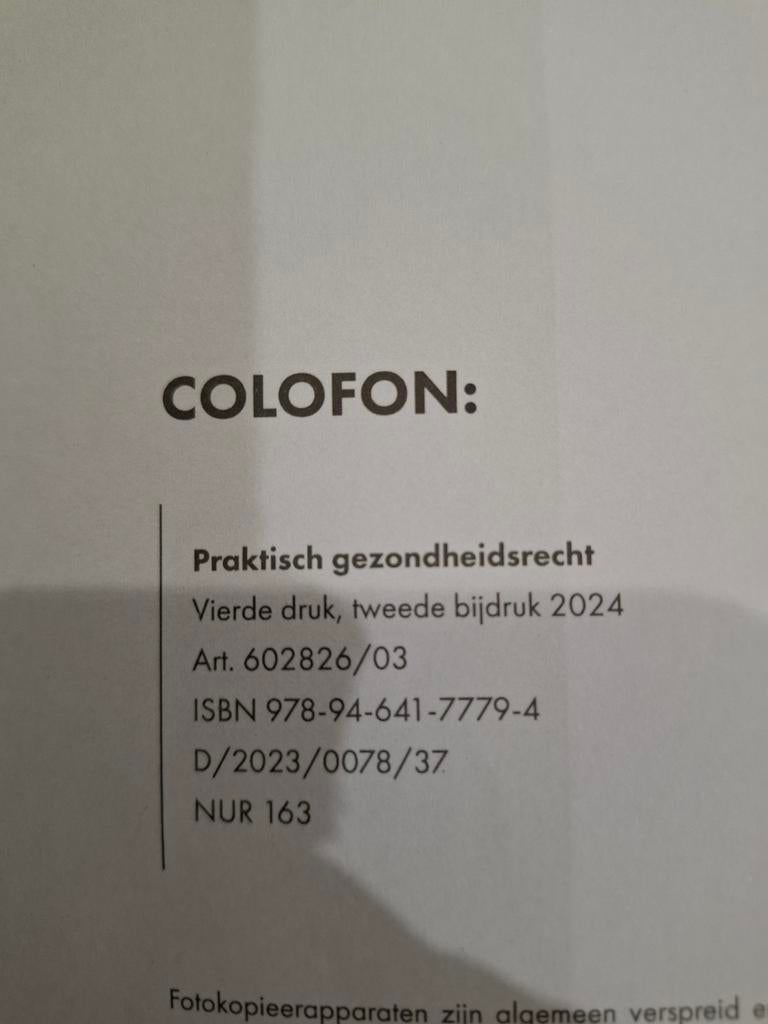 Leerboek 1ste jaar verpleegkundige., Boeken, Ophalen