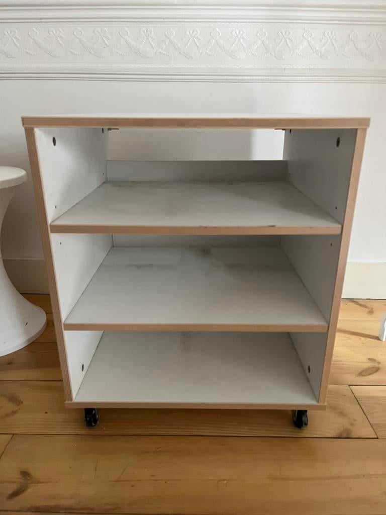 Petit meuble pour TV ou Hifi, Moins de 100 cm, Contemporain, Enlèvement, Utilisé