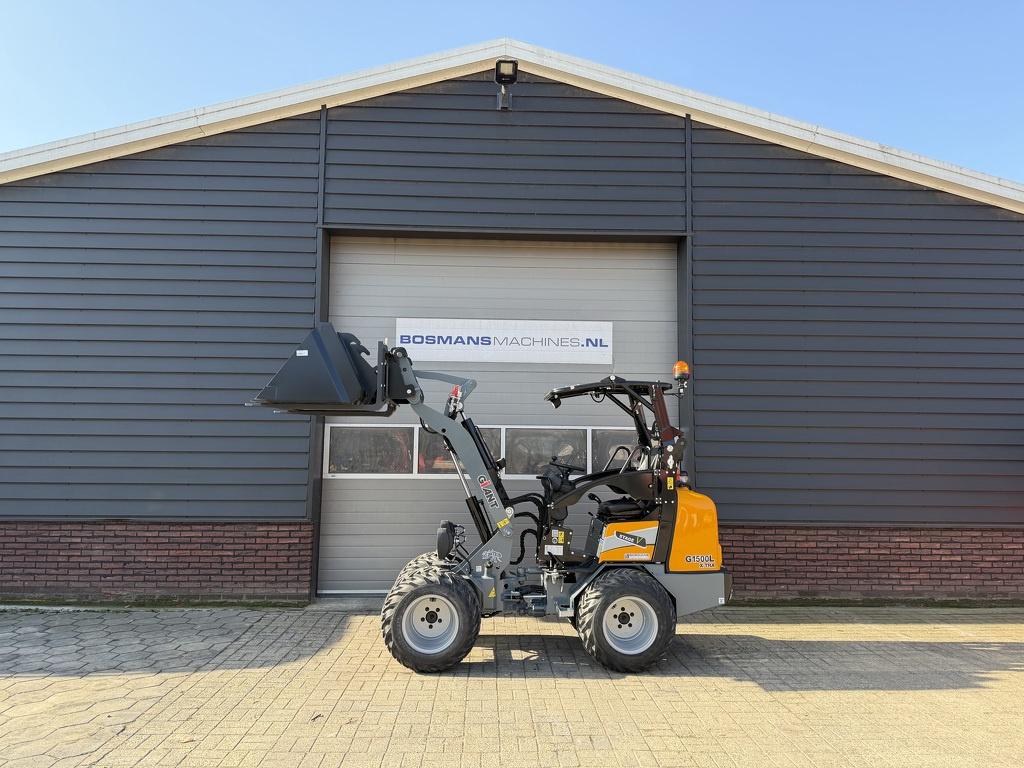 Giant G1500 L X-TRA minishovel / kniklader NIEUW, Tobroco, Info@tobroco.nl, Sprendlingenstraat 57
5061 KM  Oisterwijk, NL, Chargeuse sur pneus ou Chouleur