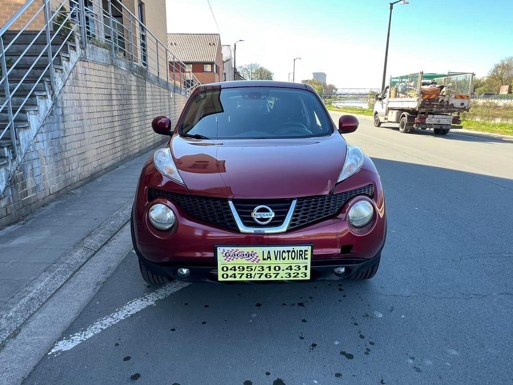 Nissan Juke 1.5 dci 2011 année 169000km 81kw 0032478767323, Autos, Rouge, Euro 5, Achat, Entreprise