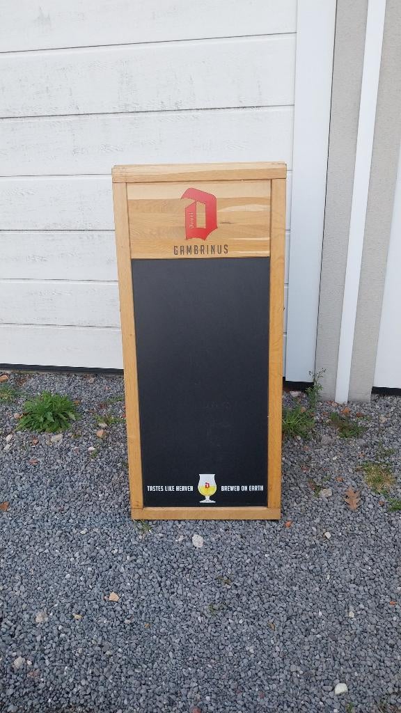 duvel stoepbord, Ophalen, Zo goed als nieuw, Reclamebord, Plaat of Schild, Duvel