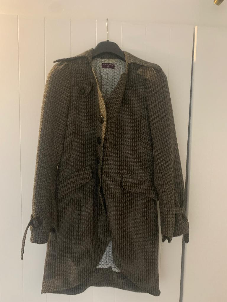 Veste à carreaux militaire avec boutons en fil doré, One Step, Enlèvement ou Envoi, Taille 36 (S), Vert