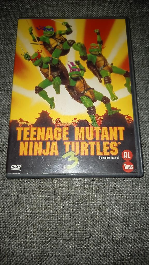 DVD TMNT 3, Cd's en Dvd's, Ophalen of Verzenden, Gebruikt