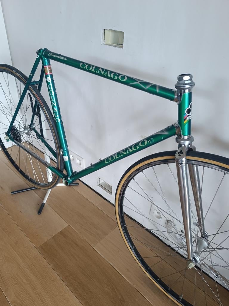 Retro stalen colnago competition frame, Fietsen en Brommers, Ophalen