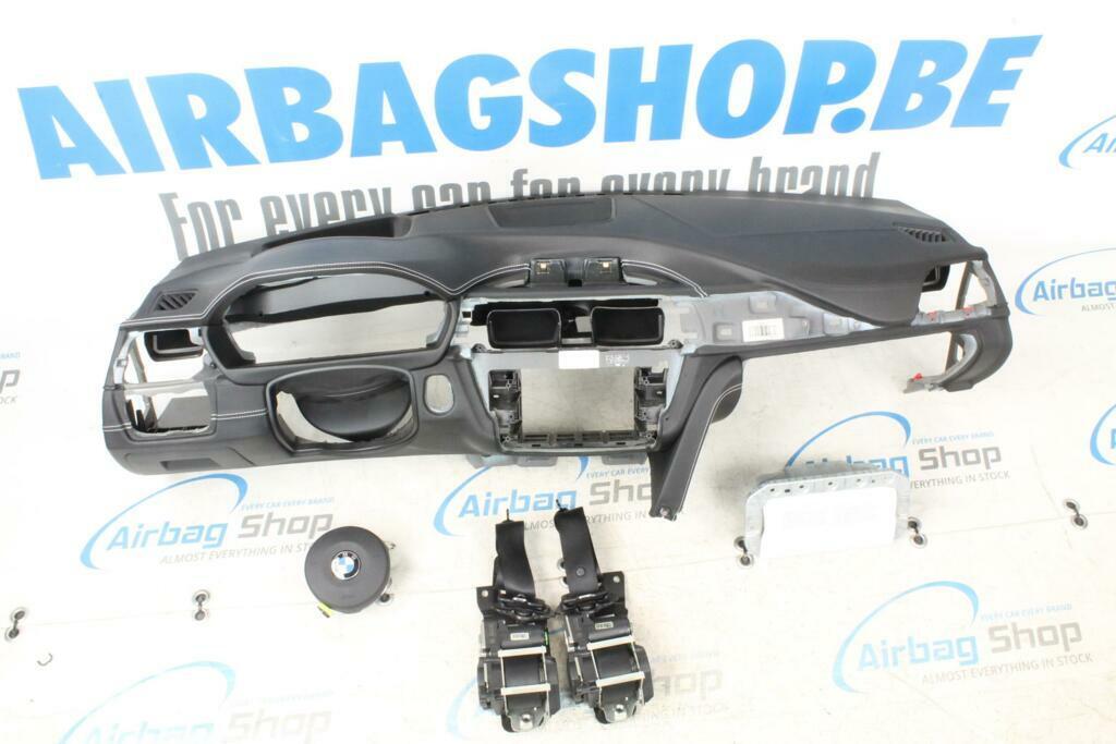 Airbag kit Tableau bord HUD couture noir blanche BMW Série 3, Enlèvement ou Envoi, Utilisé