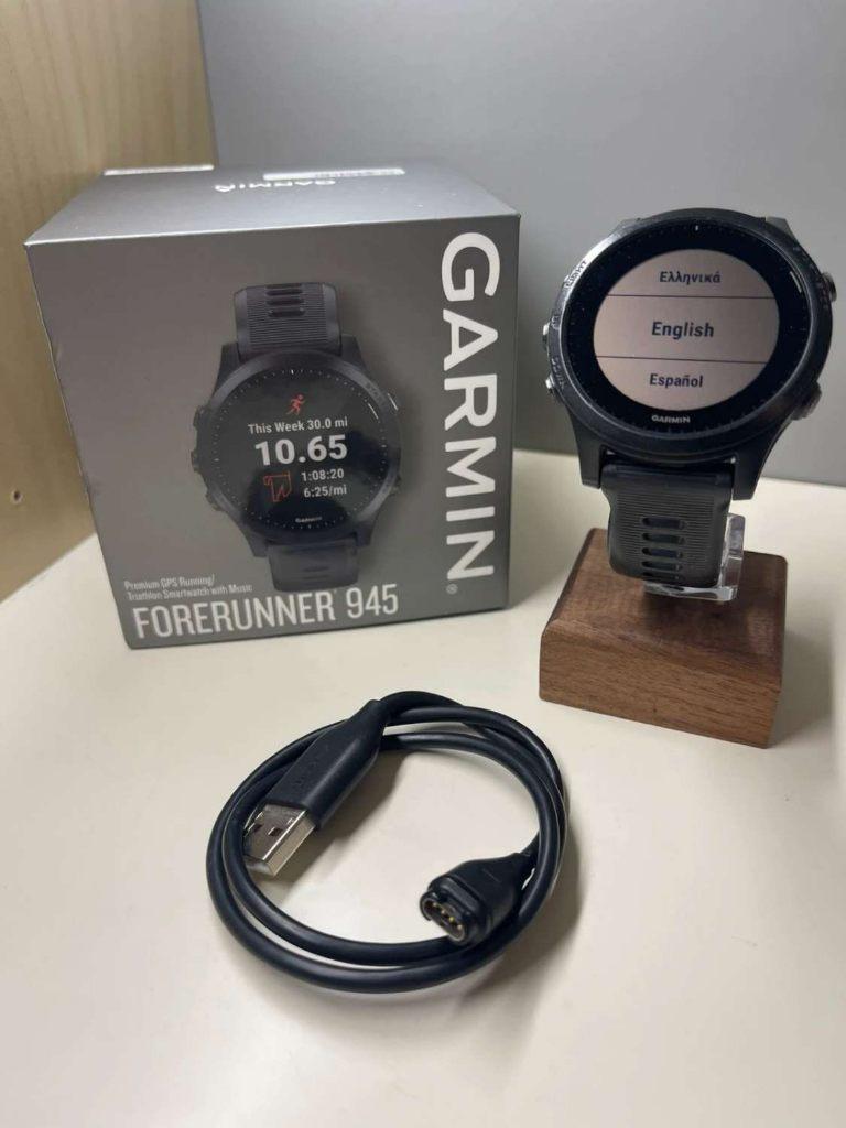 Garmin Forerunner 945 - Black - no warranty, Zwart, Garmin, Ophalen of Verzenden, Zo goed als nieuw