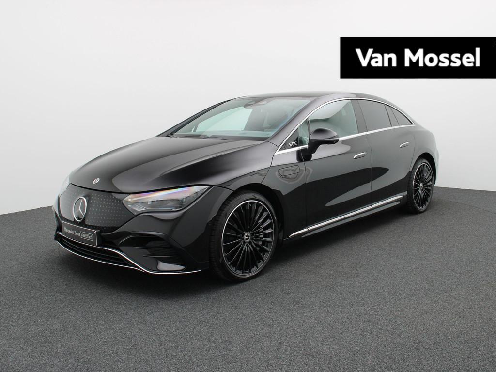 Mercedes-Benz EQE 300 AMG Line + AIRMATIC + BURMESTER + HEAD, Autos, Achat, Entretenue par le concessionnaire, Noir, 96 kWh