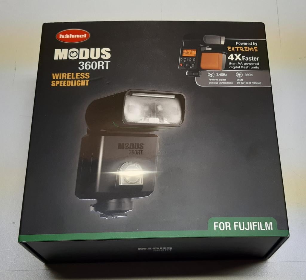 HANEL MODUS 360 T FLASH voor Fujinon, Audio, Tv en Foto, Foto | Flitsers, Ophalen, Nieuw, Overige merken, Kantelbaar