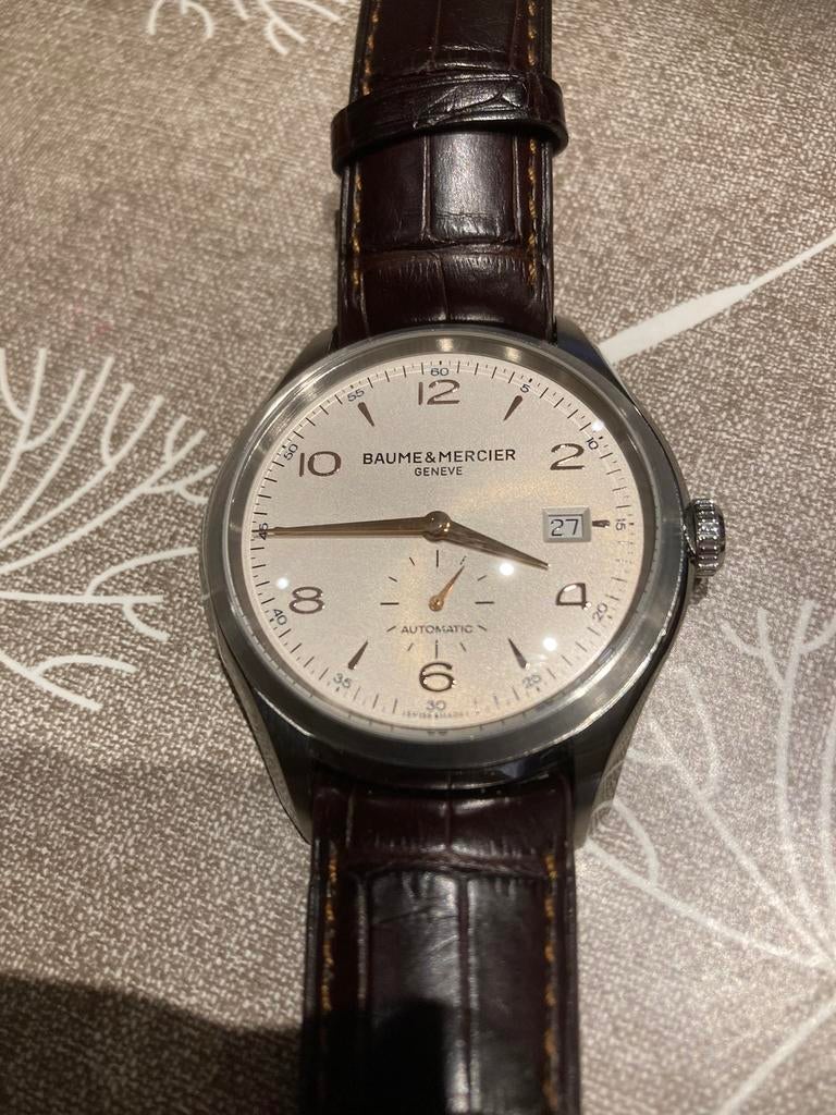 Prachtig horloge BAUME & MERCIER CLIFTON AUTOMATIC, Enlèvement, Comme neuf, Montre-bracelet, Autres marques