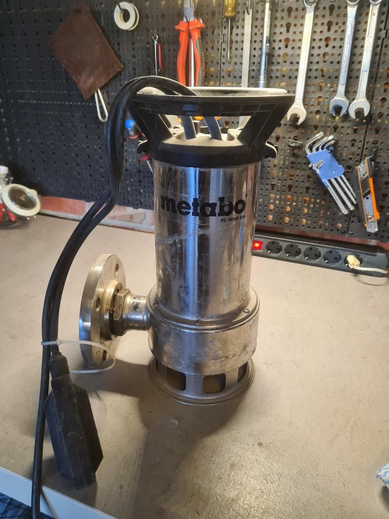 Dompelpomp Metabo PS 1800 SN, Tuin en Terras, Waterpompen, Gebruikt, Elektrisch, Dompelpomp, Ophalen