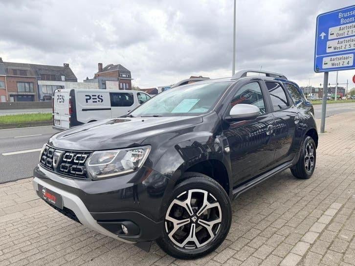 Dacia Duster Prestige 2020 1.5dci 145dkm Leder Navi Btw incl, Auto's, Dacia, Voorwielaandrijving, Testrit aan huis, Duster, 103 g/km