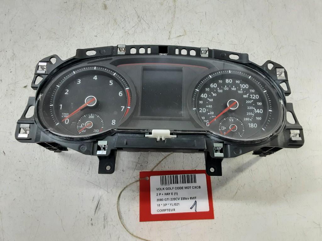 KM TELLER Volkswagen Golf VII (AUA) (5G1920856C), Auto-onderdelen, Dashboard en Schakelaars, Volkswagen, Gebruikt