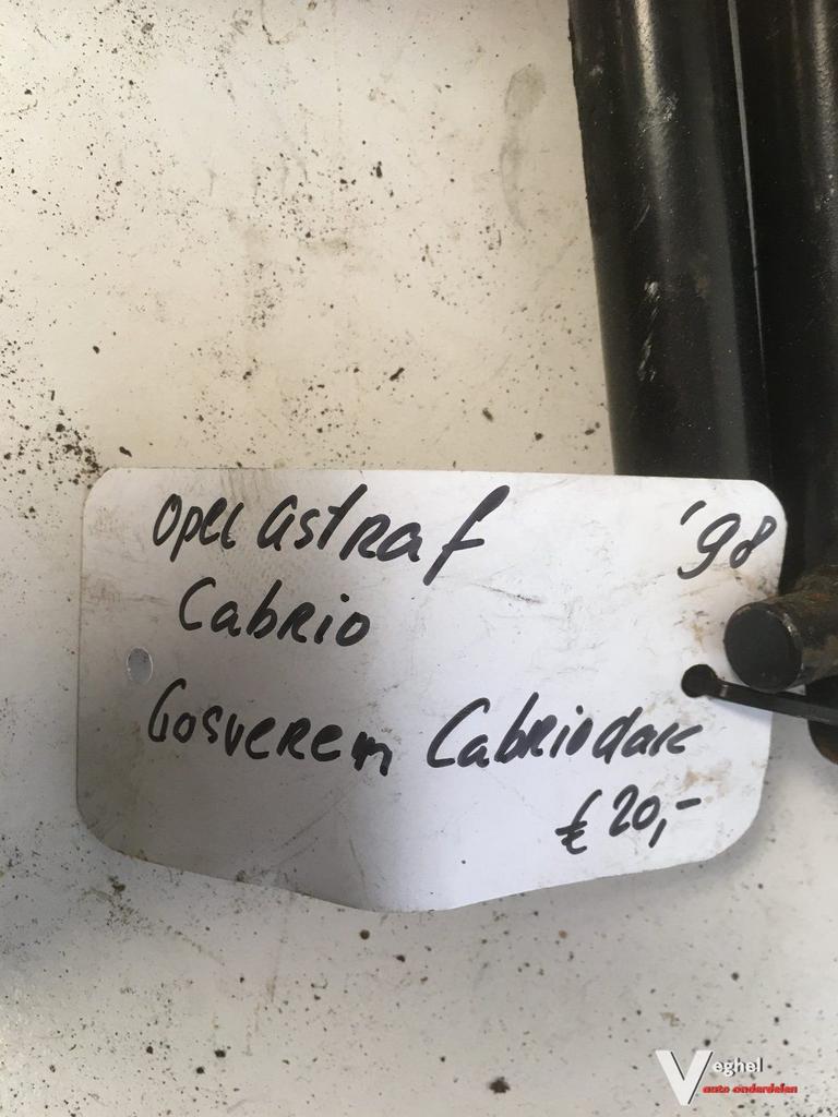 Opel astra F 1998 Gasveren Cabriokap, Auto-onderdelen, Gebruikt, -, -, Ophalen of Verzenden