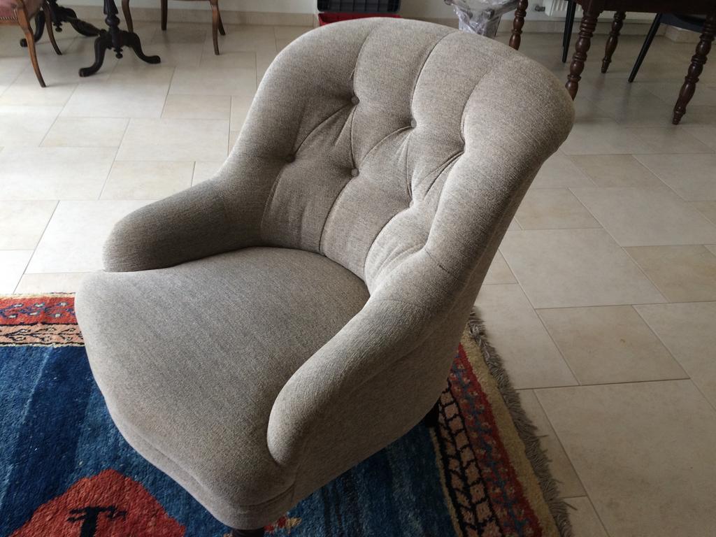 Fauteuil velours, Enlèvement, Comme neuf