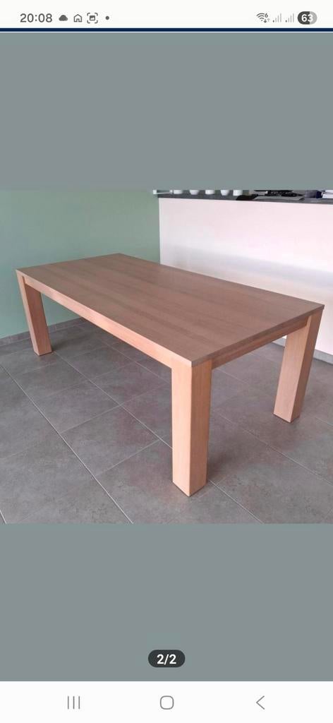 Prachtige eettafel voor 6 tot 8 personen in nieuwstaat., Huis en Inrichting, Tafels | Eettafels, Ophalen