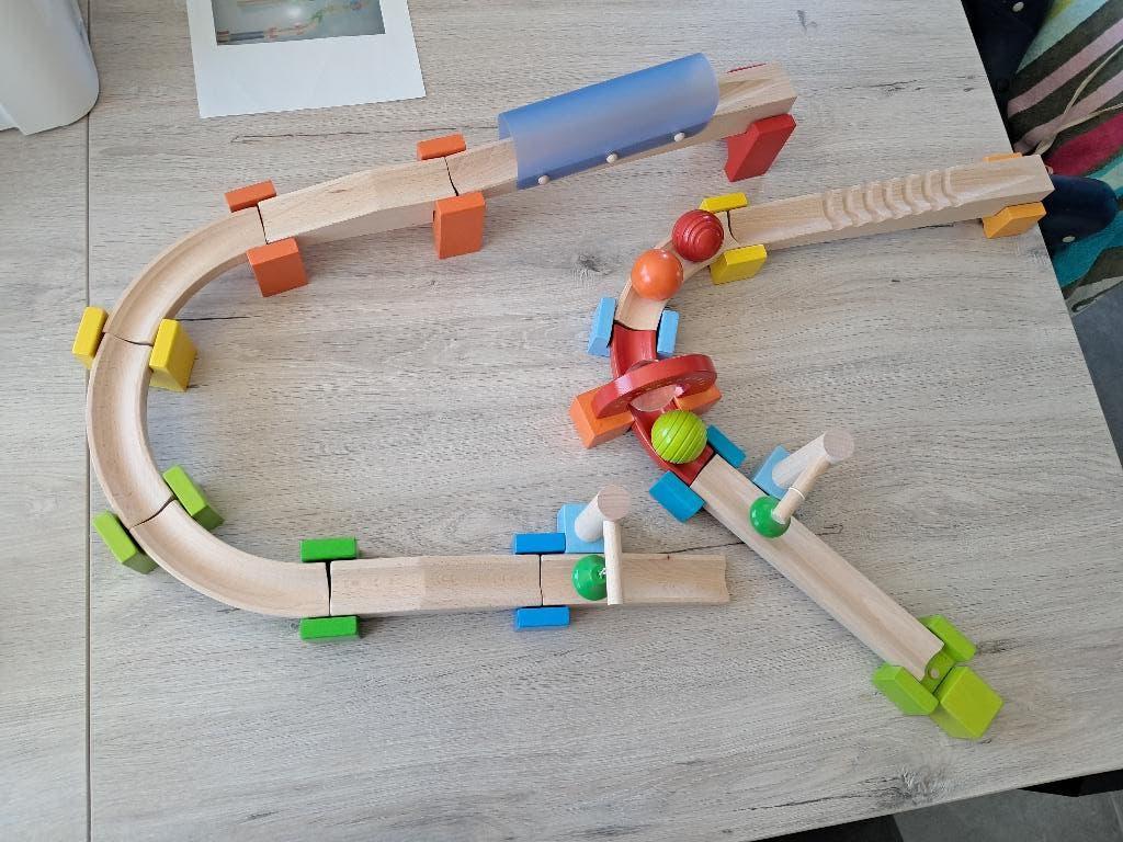 Haba mijn eerste knikkerbaan ( 2 banen), Kinderen en Baby's, Ophalen, Zo goed als nieuw, Overige typen