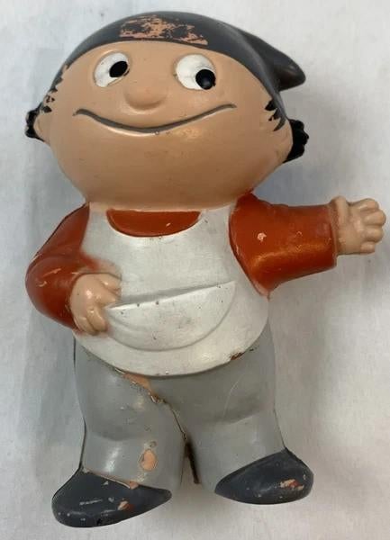 Goebel Mainzelmännchen Edi ZDF Reclame figuur Vintage 11cm, Verzenden, Zo goed als nieuw