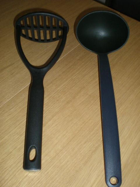 Louche et presse-purée, Maison & Meubles, Enlèvement, Comme neuf