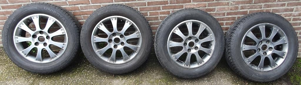 Kit été : 4 pneus Uniroyal 205 60 R16 / belles jantes Suzuki, Pneus et Jantes, 16 pouces, Véhicule de tourisme, Pneus été