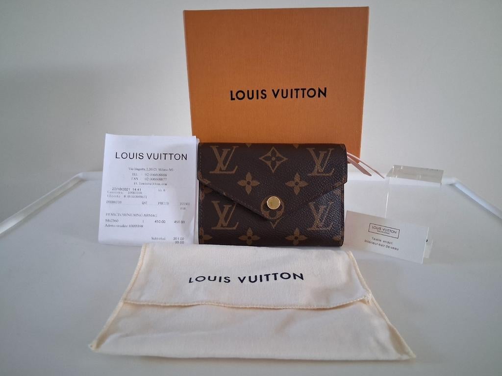 Portefeuille ZGAN original Louis Vuitton., Enlèvement ou Envoi, Comme neuf, Brun