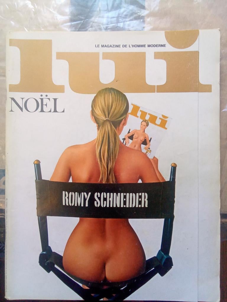 Tijdschrift  LUI met Romy Schneider (1973), Ophalen of Verzenden, Tijdschrift