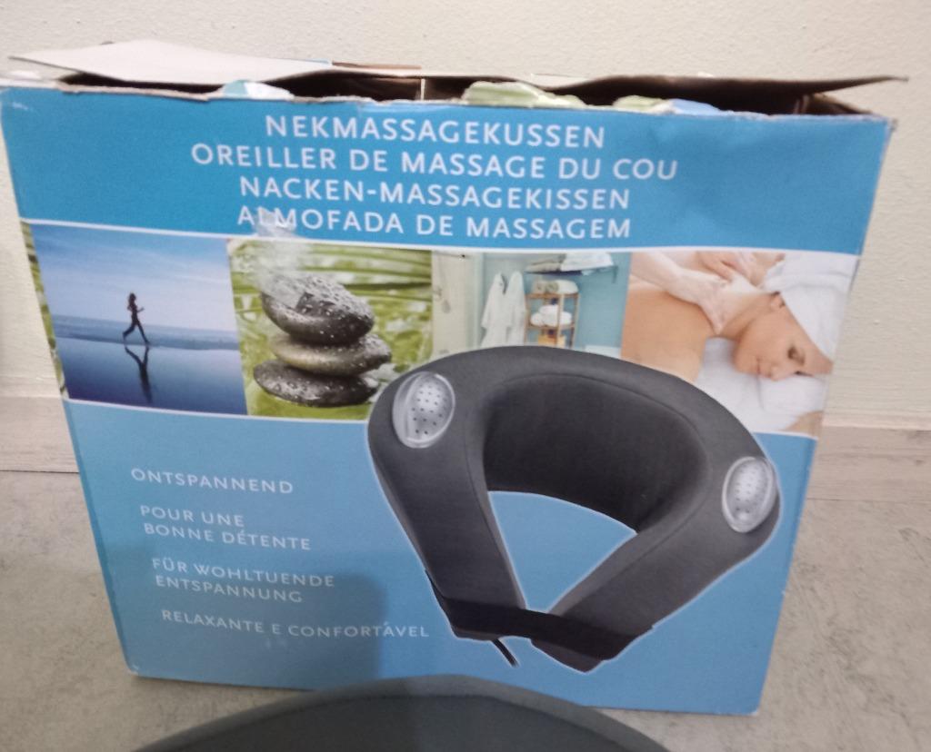 Oreiller de massage du cou, Enlèvement, Neuf, Chaise de massage ou Coussin