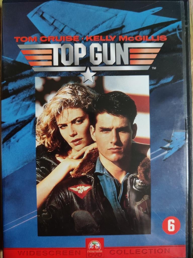 Top Gun (1986) (Tom Cruise) DVD, Ophalen of Verzenden, Zo goed als nieuw