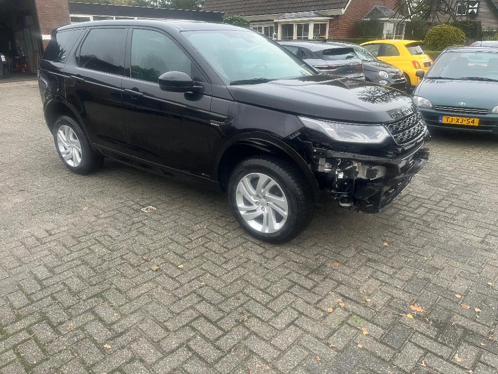 LANDROVER DISCOVERY SPORT HYBRIDE 2021 schade., Auto's, Land Rover, Stof, Zwart, Bedrijf, Discovery