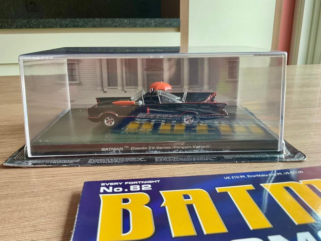Automobilia #82 Batman tv-serie Batmobile Penguin 1966 1/43, Ophalen of Verzenden, Nieuw